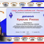 Диплом «Кремли России»