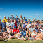 Встреча радиолюбителей на берегу реки Яя