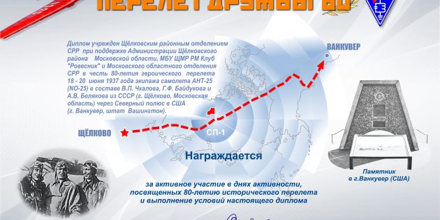 Трансарктическим перелетам посвящается