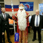 Дед Мороз открыл 1 этап радиоэкспедиции радиолюбителей РТРС