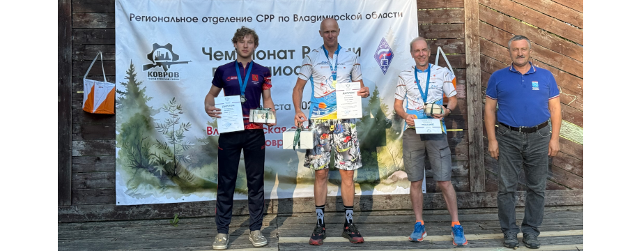 Чемпионат России по радиоспорту, победители забега на 3,5 МГц